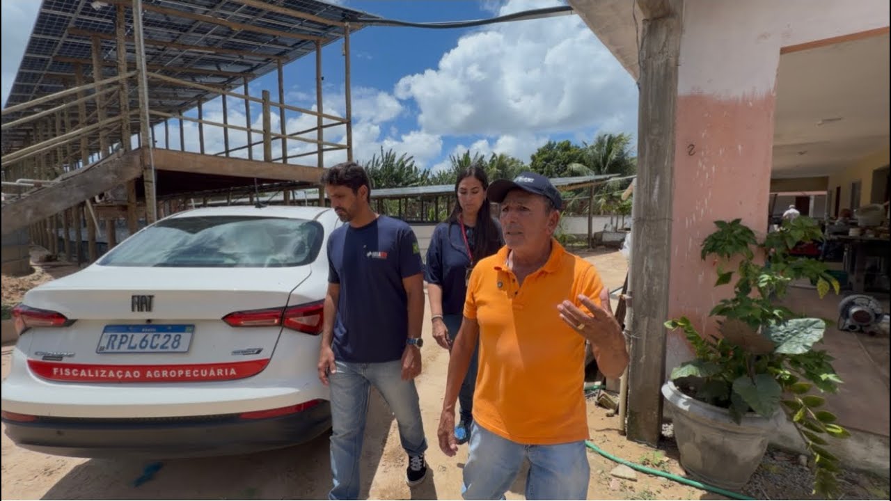 HOJE TIVEMOS VISITA DA IDIARN