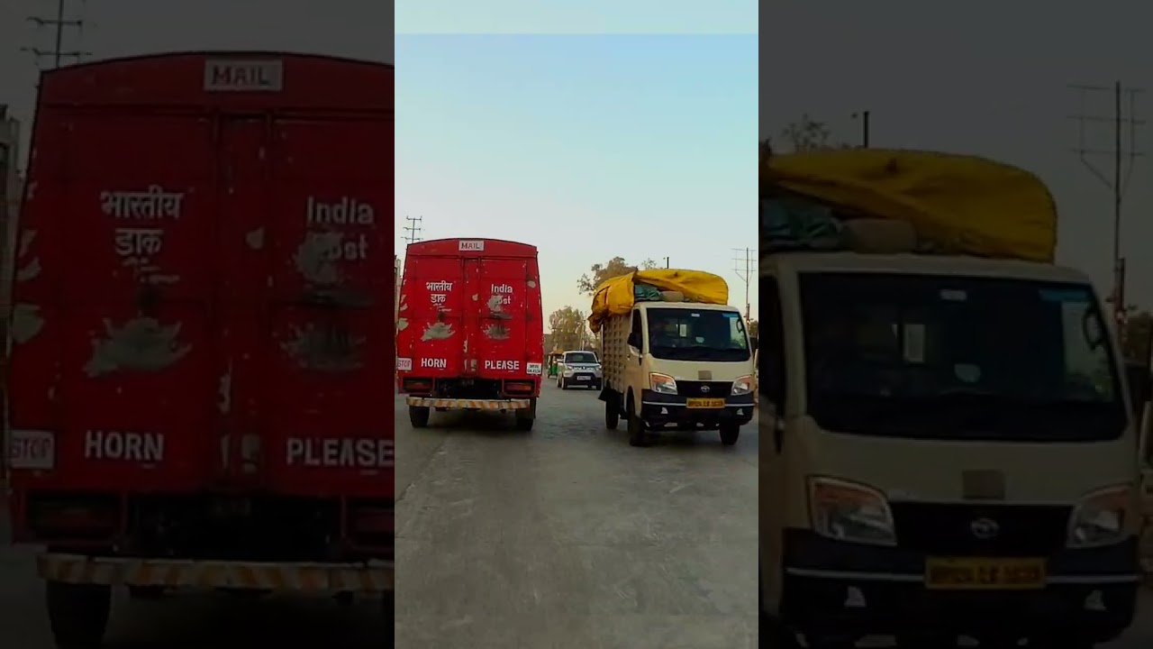 When was the last time you saw this Red Postal Van on Roads?