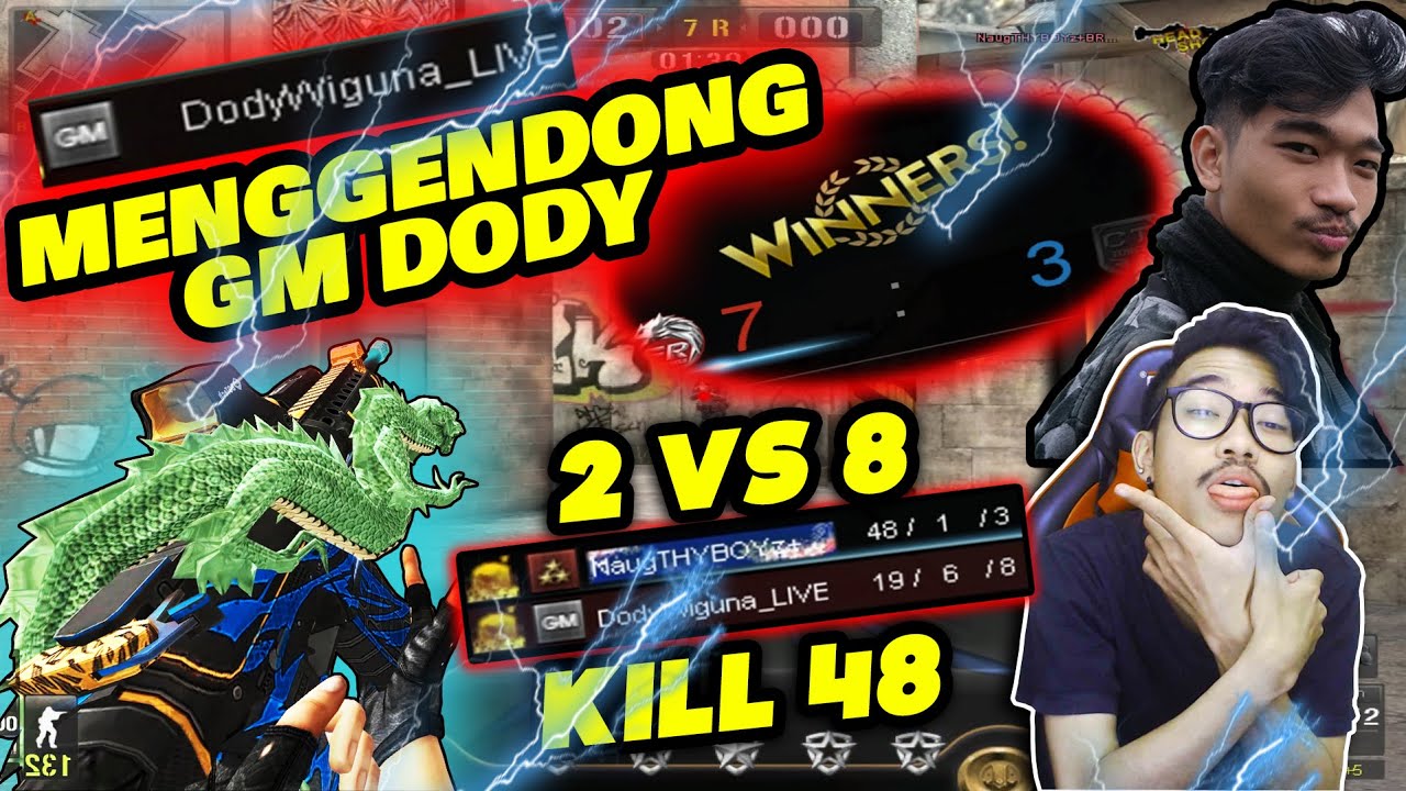 2vs8 BERSAMA GM DODY?? KILL 48 AUTO MENANG TELAK!! // Gameplay Point Blank Zepetto Indonesia