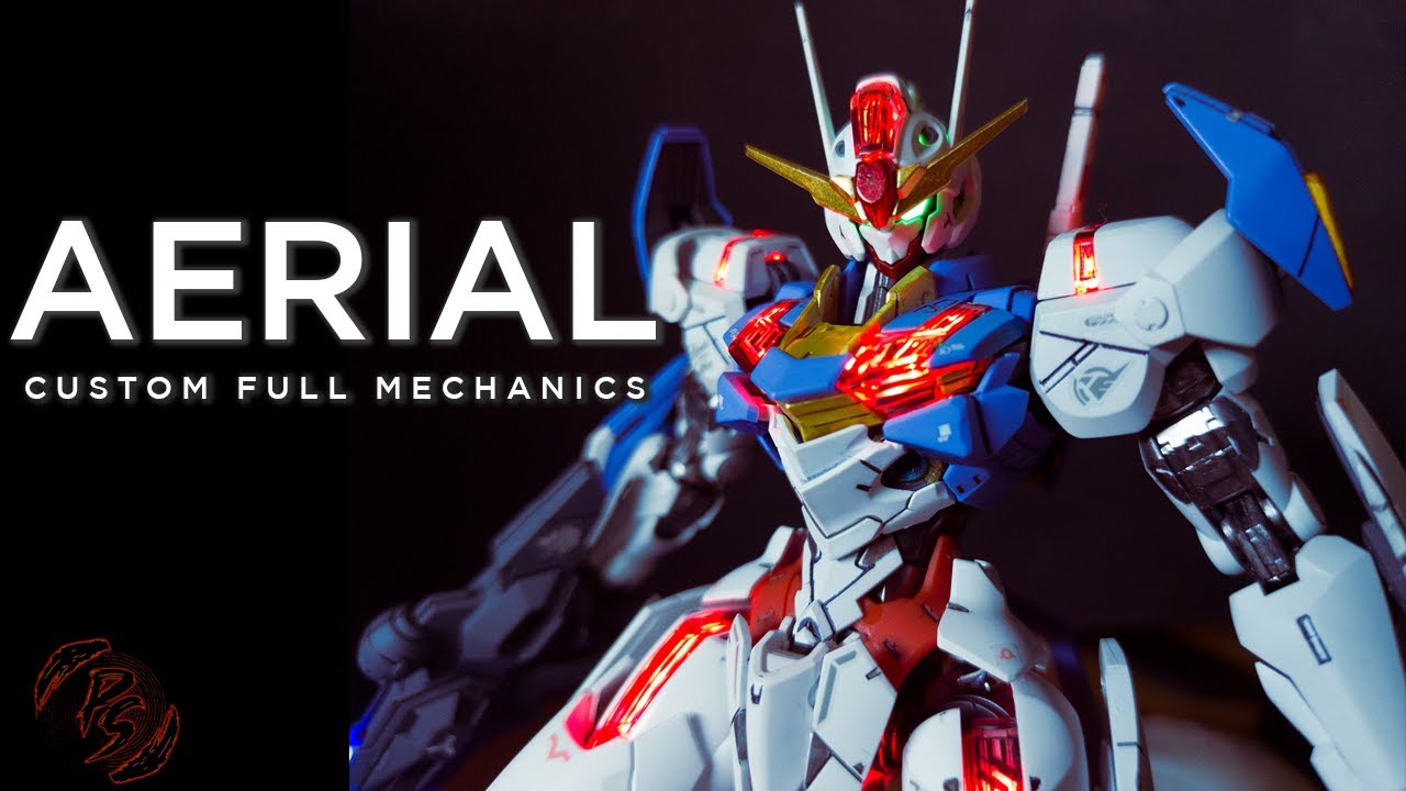 Gundam Aerial Full Mechanics Custom Build | FM 1/100 | The Witch From Mercury
