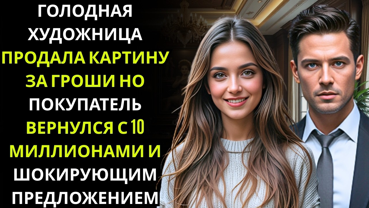 Плачущая художница продала свою картину дешево… а покупателем оказался генеральный директор миллиард