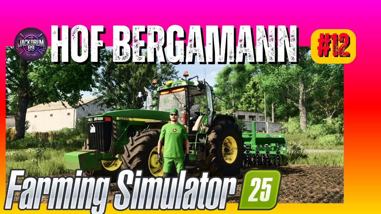 FS25 LIVE | HOF BERGMANN: REALISMO ESTREMO & PRODUZIONI ARTIGIANALI (L'Impresa di Famiglia) | EP. 12