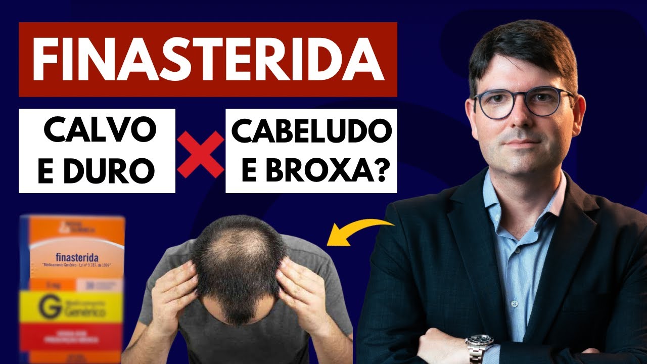 TUDO SOBRE A FINASTERIDA | Porque finasterida baixa libido? | Finasterida causa impotência sexual?