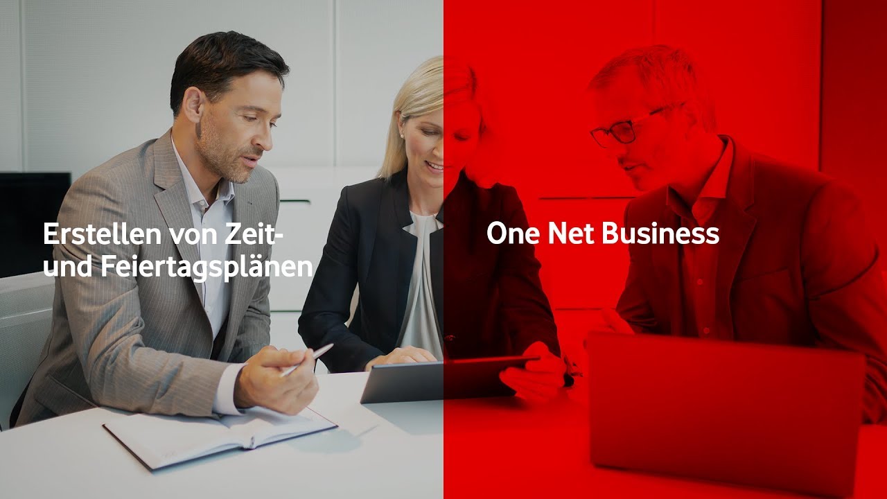 One Net Business - Erstellen von Zeit- und Feiertagspl&auml;nen  | #businesshilfe