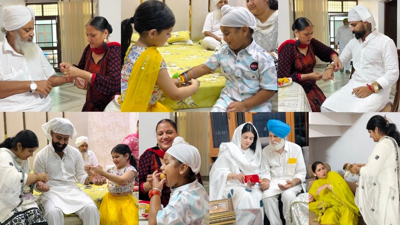 10 SAAL BAAD KITI FAMILY NAL RAKHDI CELEBRATE | RAKHDI VLOG | JOINT FAMILY VLOGS | INDER & KIRAT