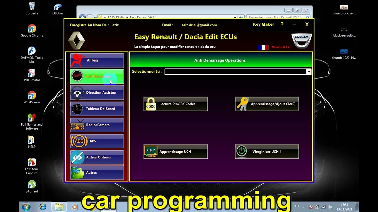 Easy Renault 6.1.4 installation et lien de téléchargement