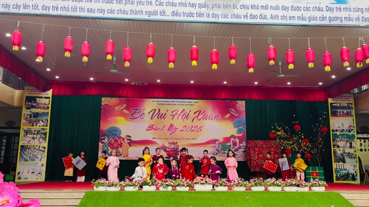 Múa liên khúc: Tết nguyên đán- Tết đến vui thật là vui MGL MNPCK
