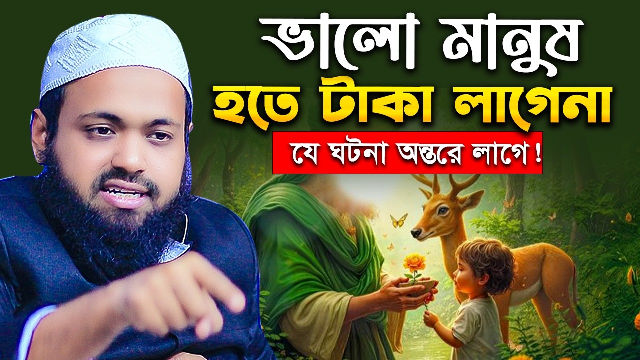ভালো মানুষ হতে টাকা  লাগেনা ! মুফতি আরিফ বিন হাবিব নতুন ওয়াজ ২০২৬ Mufti Arif Bin Habib Waz