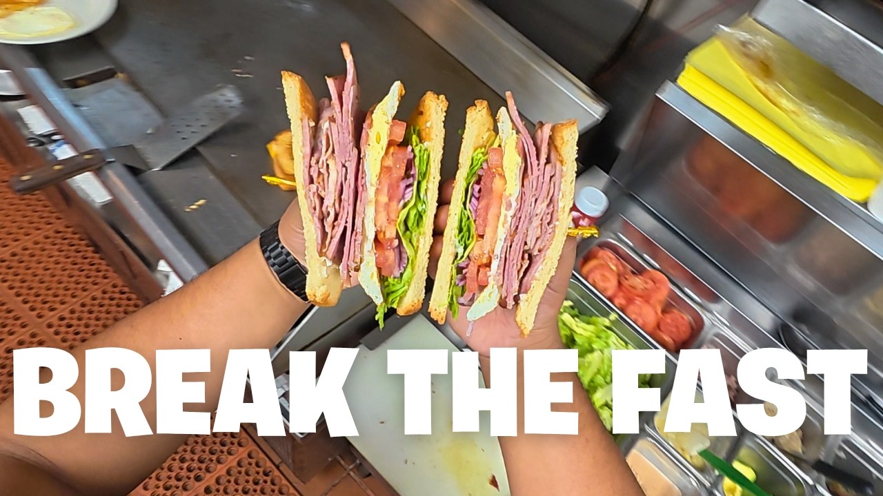POV Cooking Series: Ham sandwich hits different