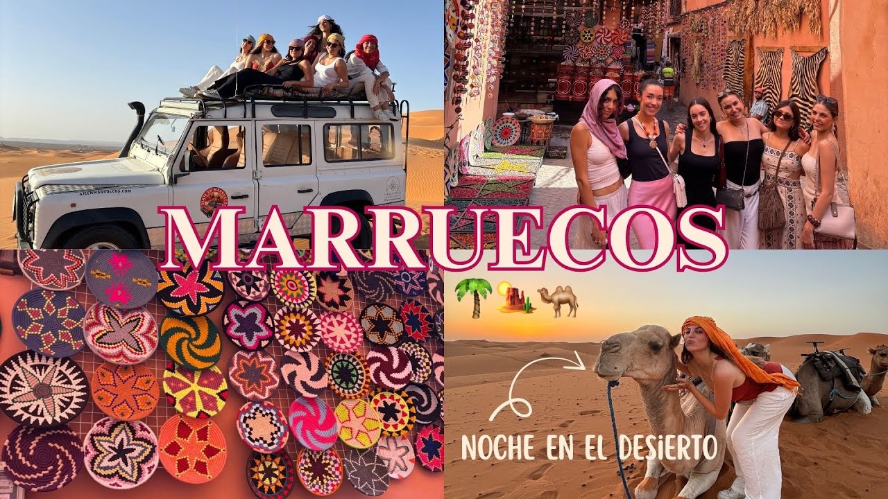 Aventuras en Marruecos 🇲🇦 | seis amigas, un road trip y el Sahara