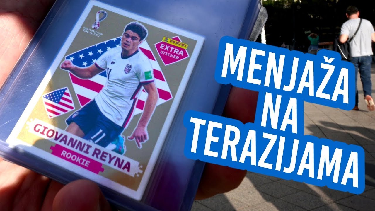 MENJAŽA NA TERAZIJAMA 😎 PANINI FIFA WORLD CUP QATAR 2022 ⚽