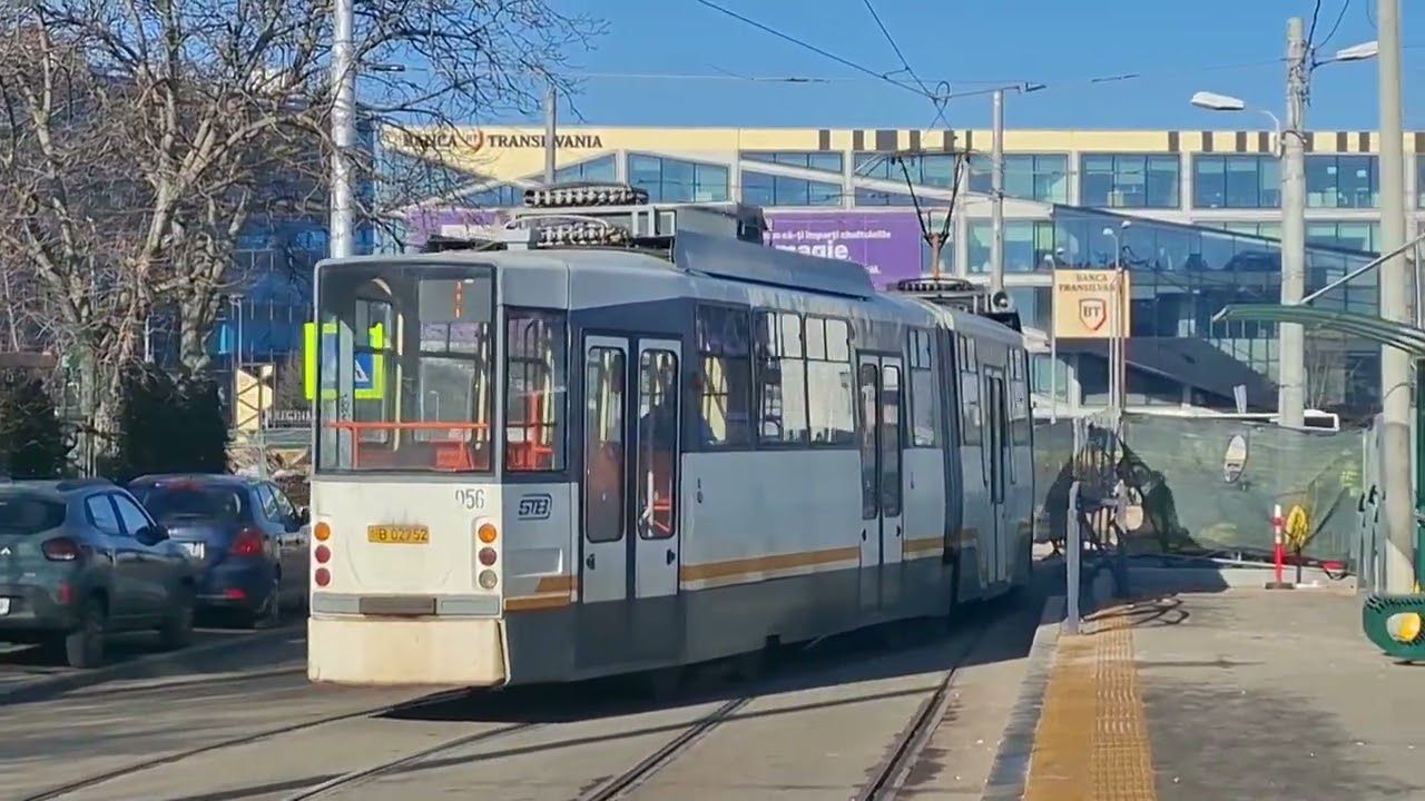 Tramvaie pe linia 5 reînființată Aeroport Băneasa  - Pantelimon.