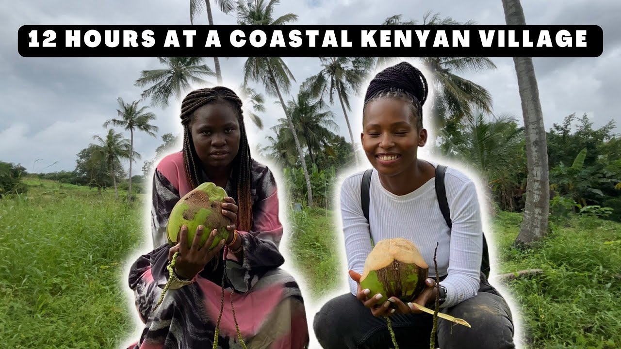 We spent 12 hours at a Coastal Kenyan Village - Kaloleni Village, Kenya 🇰🇪