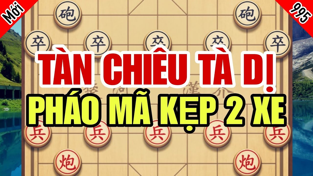 Tàn Chiêu Tà Dị Pháo Mã Kẹp Cứng 2 Xe Khiến Đối Thủ Dựng Tóc Gáy