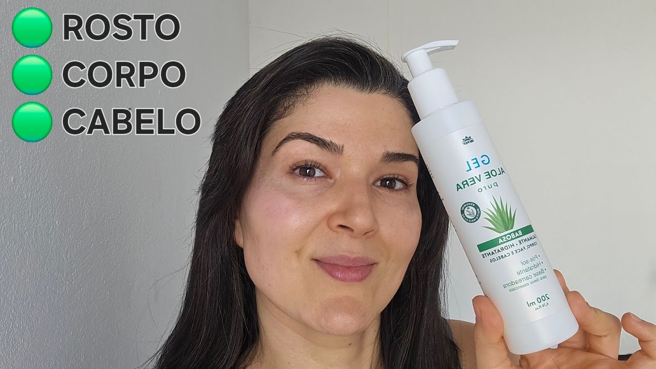 GEL DE BABOSA WNF HIDRATANTE E CALMANTE É BOM ? 😲