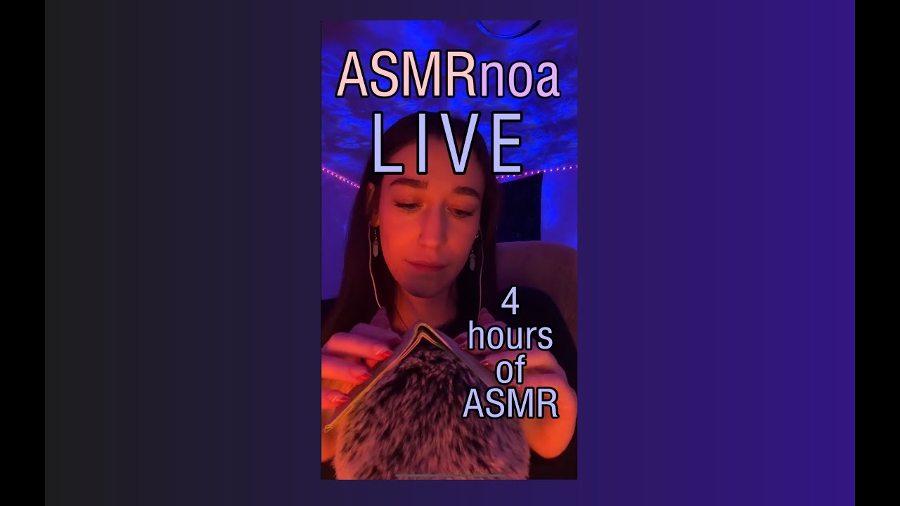 ASMRnoa | asmr for sleep and relaxation 💕| live #55