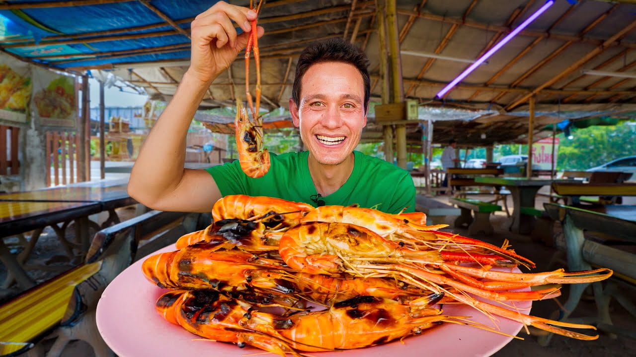I Tried Thailand’s Freshest Shrimp (Cooked 5 Ways)!!