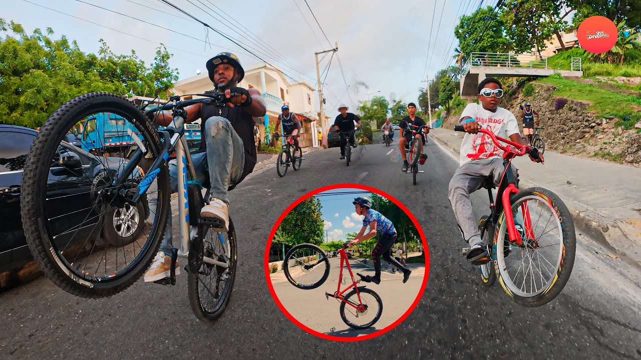 JUNTE BICICLETAS / HICIMOS UN JUNTE DE BICICLETA DESDE LOS RIOS HASTA HERRERA MIRA LO QUE PASO