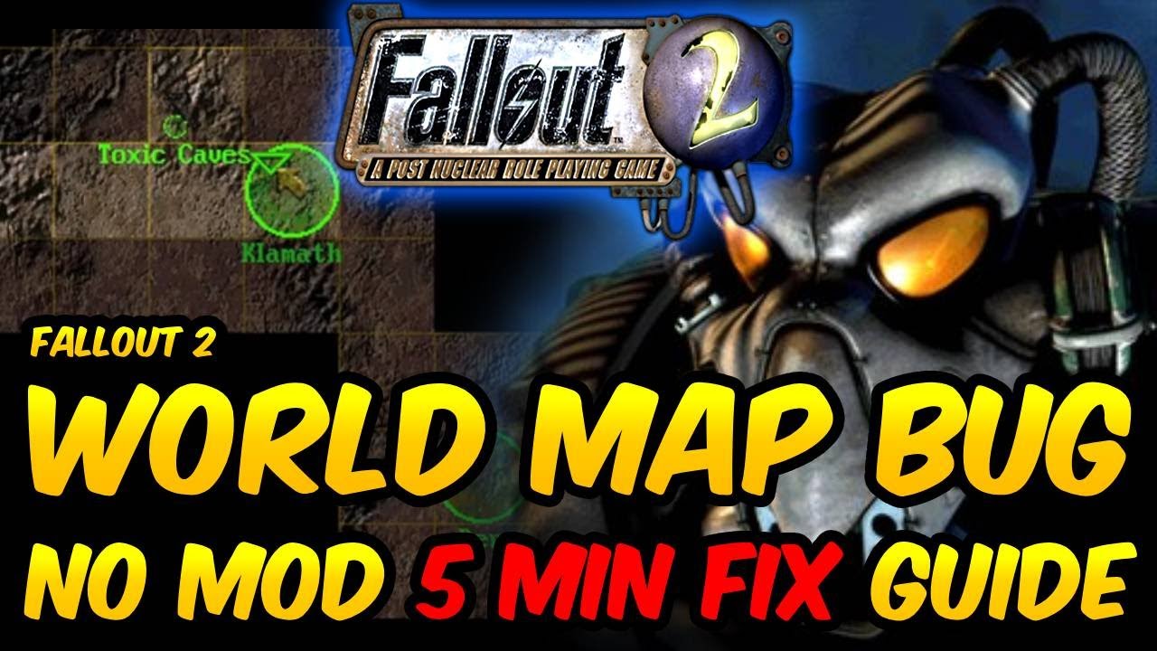 Fallout 2 world map glitch fix guide 2026 - FAST & no mod