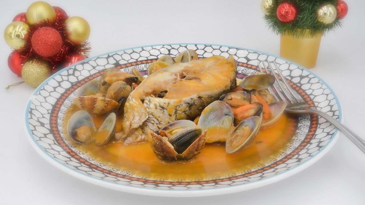 Corvina a la marinera - Receta de pescado para Navidad by Javier Romero