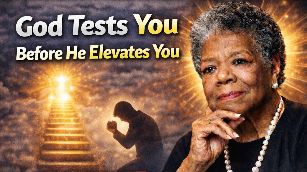 God Tests You Before He Elevates You | MAYA ANGELOU | Motivational Speech