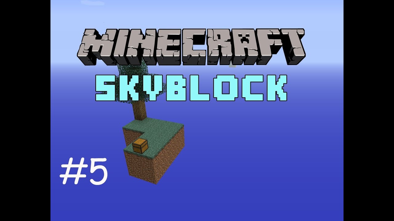 Türkçe SkyBlock Multiplayer - Bölüm 5 Göl yapımı ve Balık