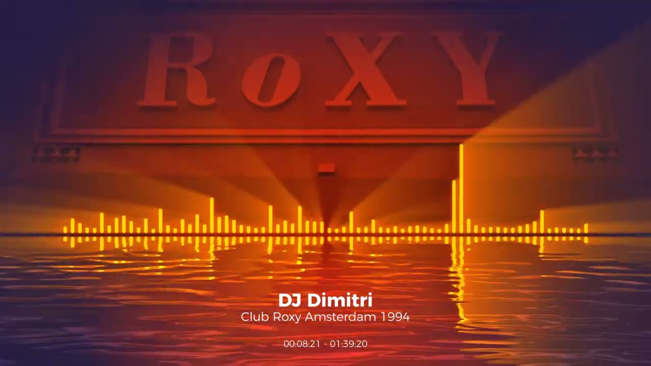 DJ Dimitri at Club Roxy Amsterdam 1994