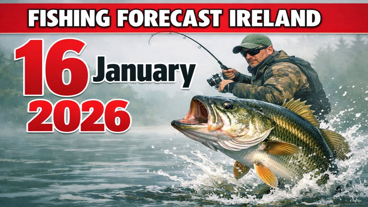 FISHING FORECAST in Ireland on January 16, 2026: Drop Everything and Go Fishing!