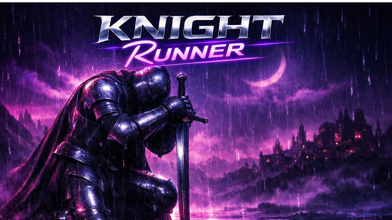 TuneFusionMusic &ndash; Knight Runner | Darkwave & Synthwave Retrowave (Music Video)