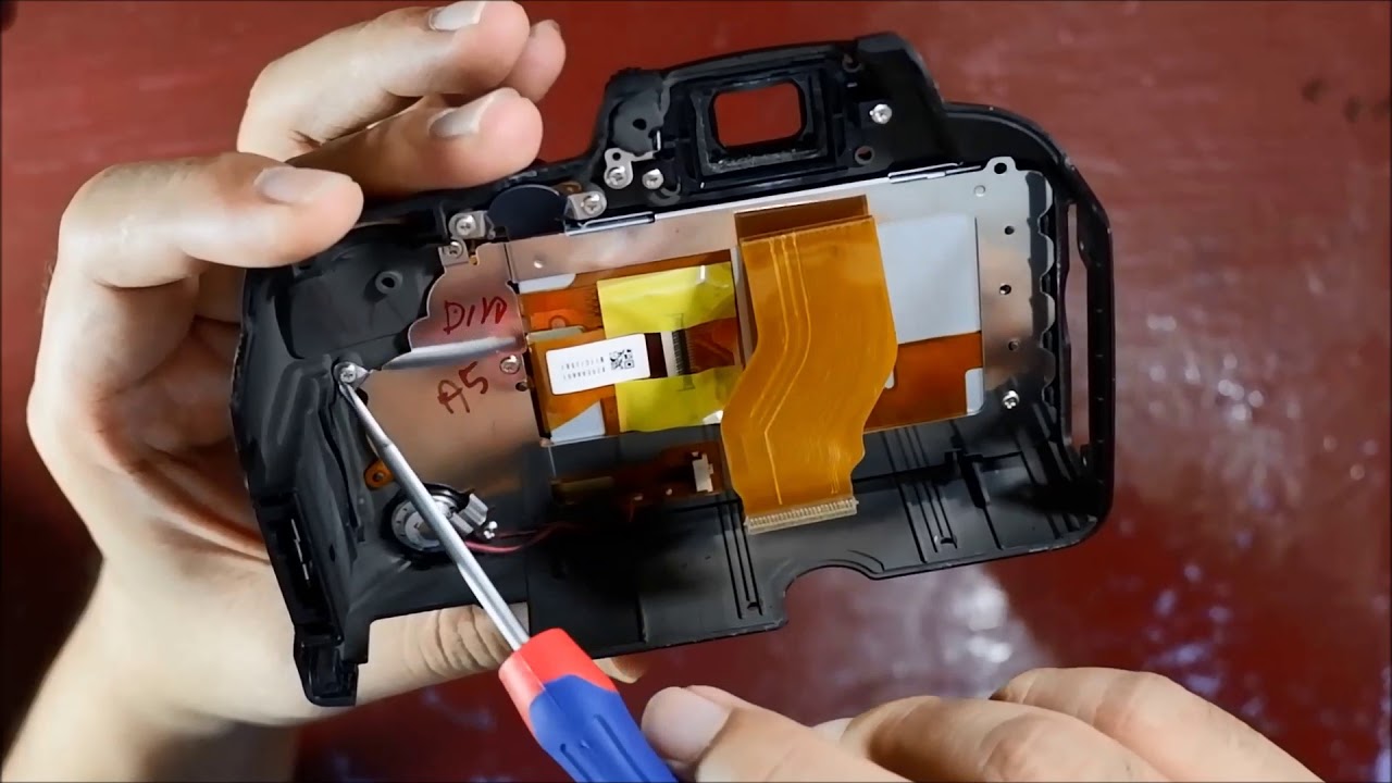 Cara Ganti LCD Nikon D3100 / Nikon D3100 LCD Replacement