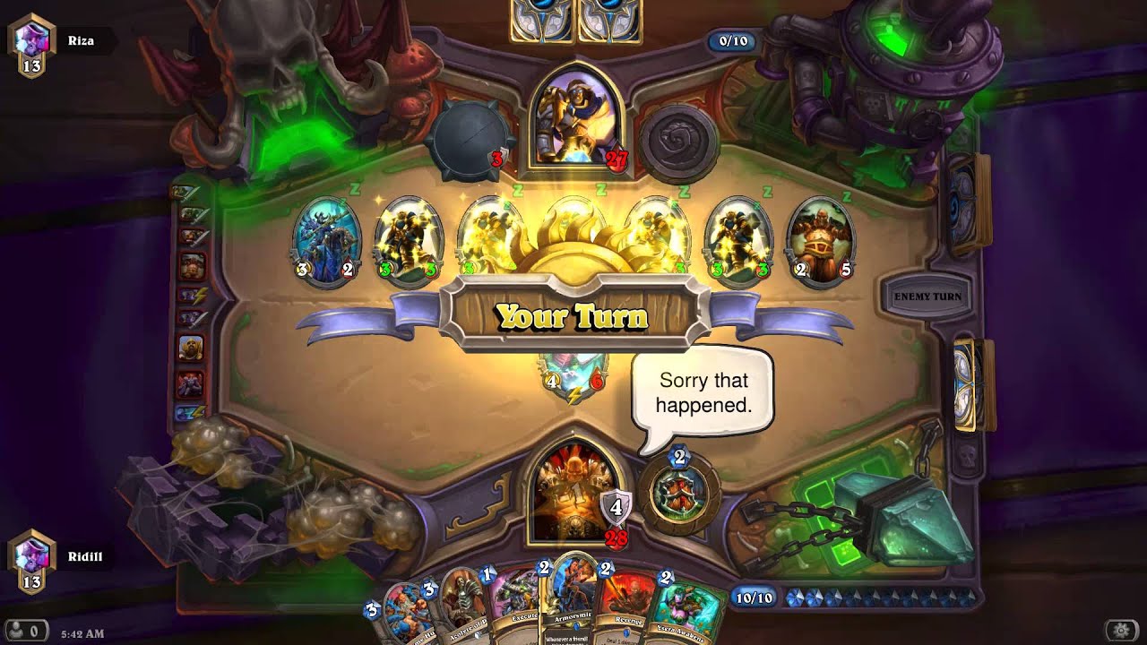 Hearthstone - Ysera Awakens instant concede xD