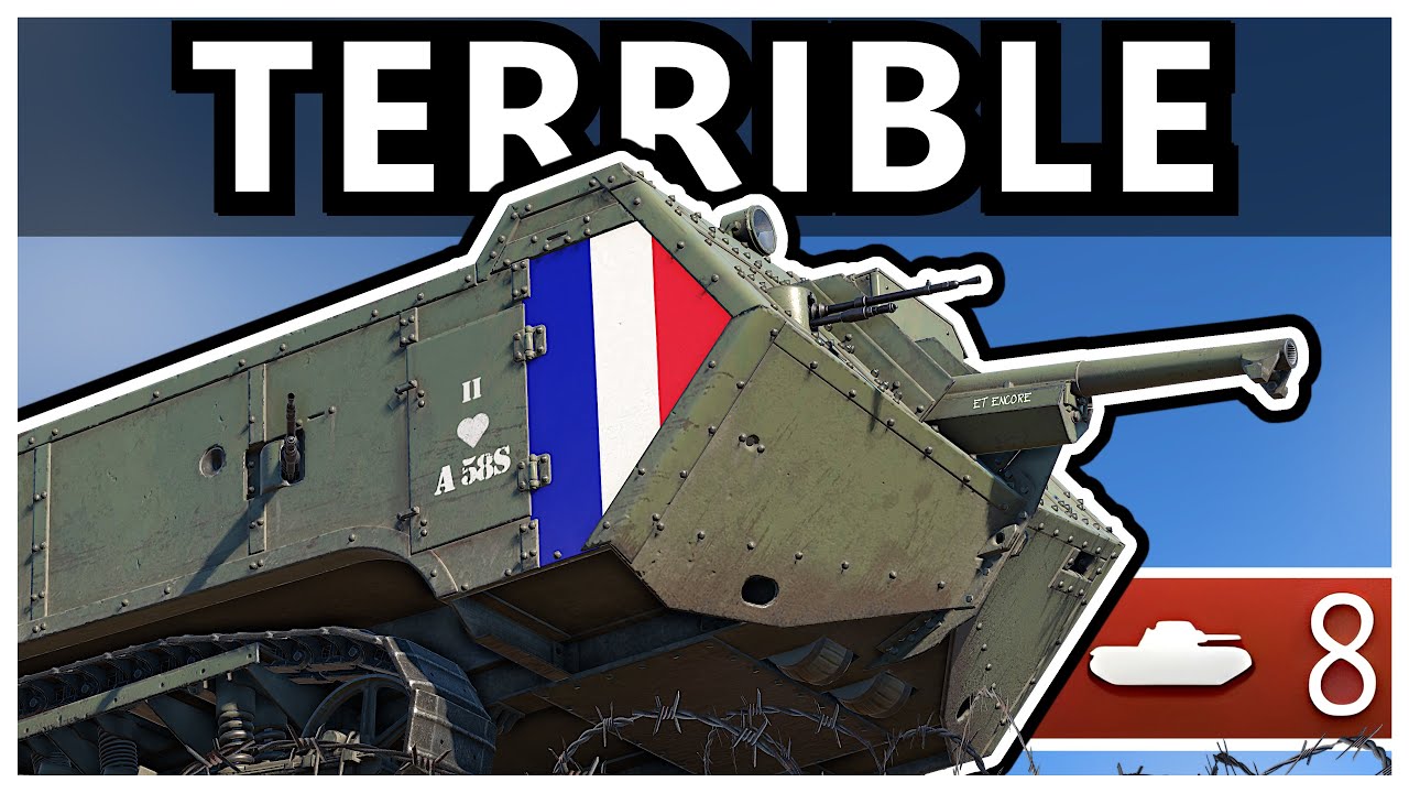 WWI Tanks Are Terrible