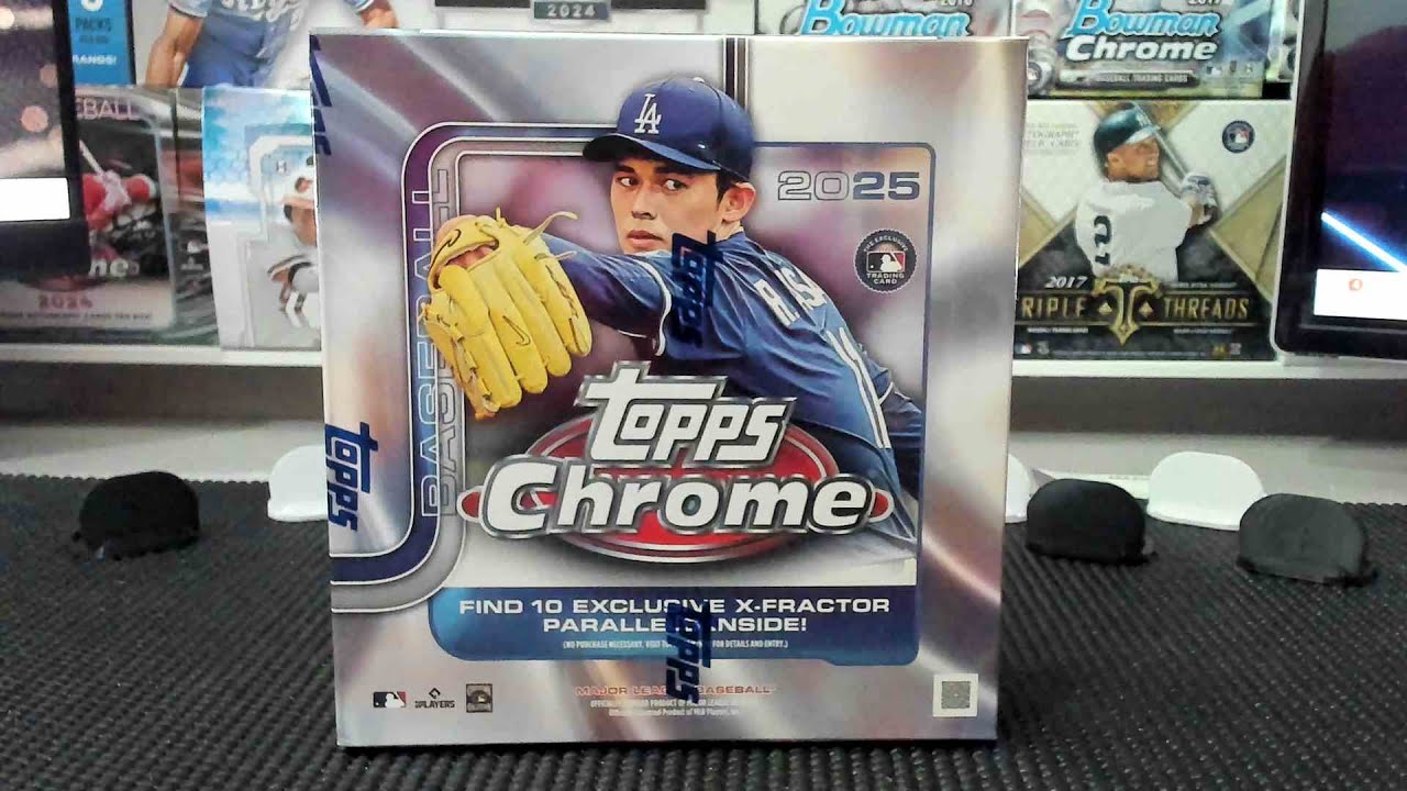 2025 Topps Chrome Mega #1.  Early find! #ed card and a hit!