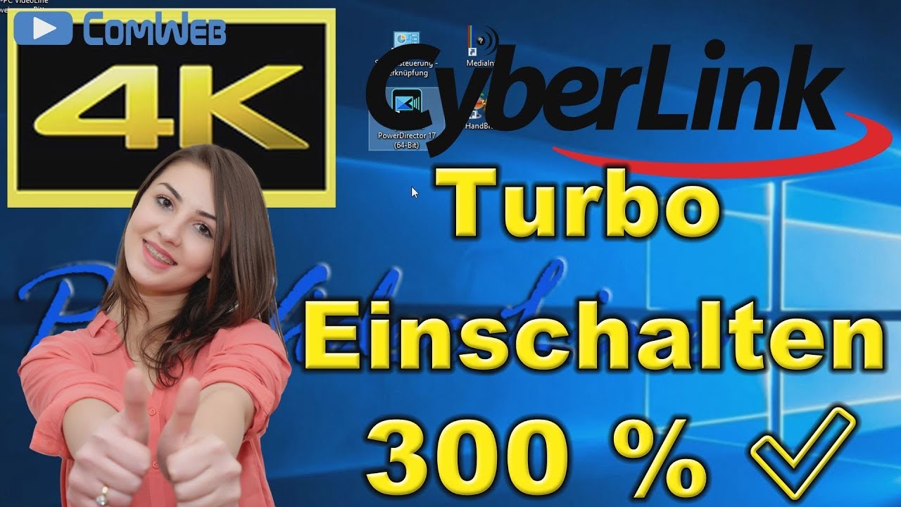 4K CyberLink Powerproducer 17 - Turbo Einschalten