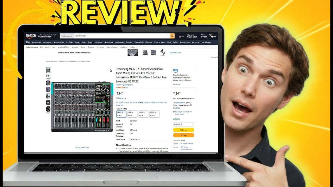 Depusheng MX12 Mixer Review (2026): Features, Setup & Beginner Use