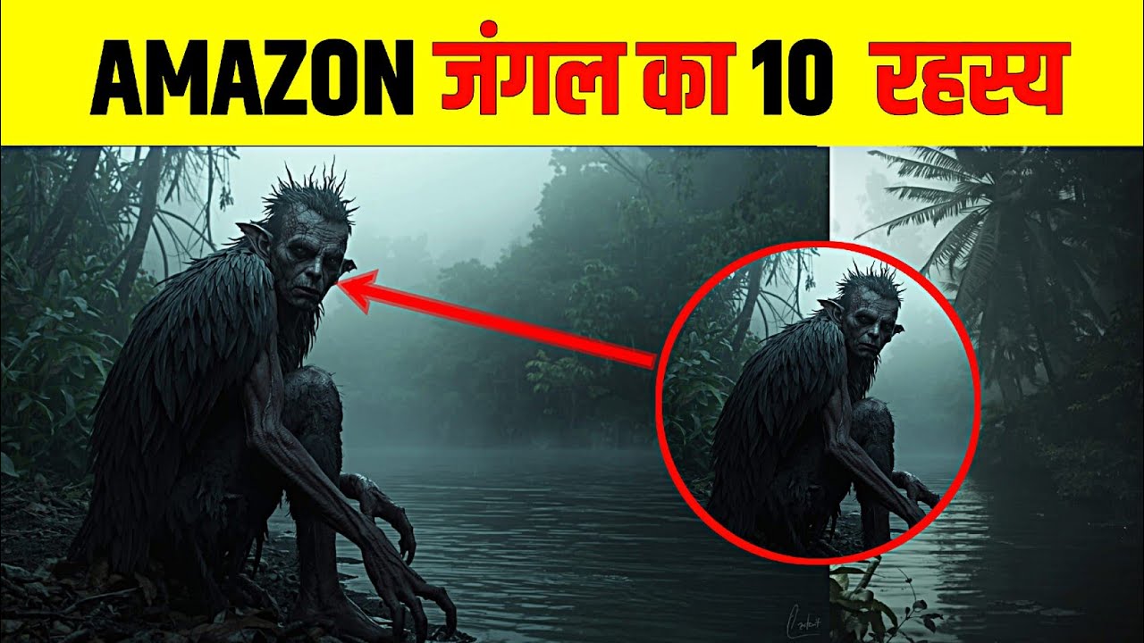 अमेजन जंगल का अनसुलझे रहस्य | Unsolved Mysteries of Amazon Jungle