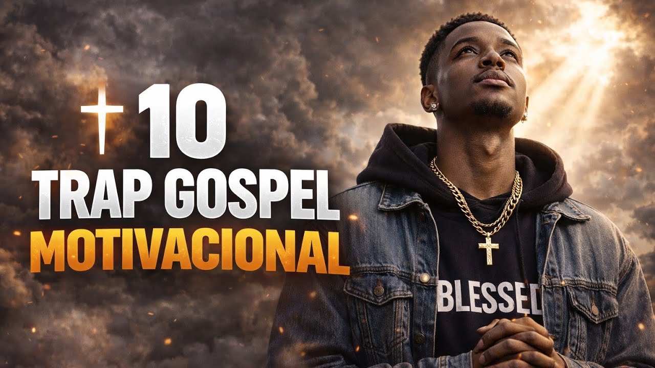 🔥 10 TRAP GOSPEL MOTIVACIONAL – Ritmo da Promessa 🔥 #trapgospel #musica #fé #motivacional 