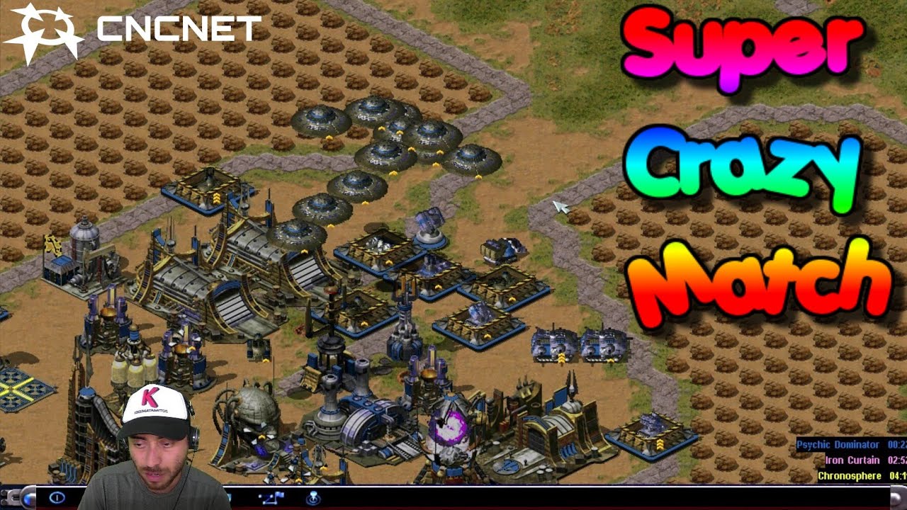 Супер сумасшедший матч в Oil in Center Remastered 6 игроков FFA Yuri's Revenge Online Multiplayer