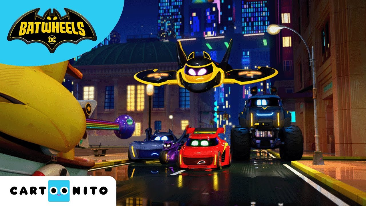 Les Batwheels font leur comédie | Batwheels | Cartoonito | Dessins animés pour enfants