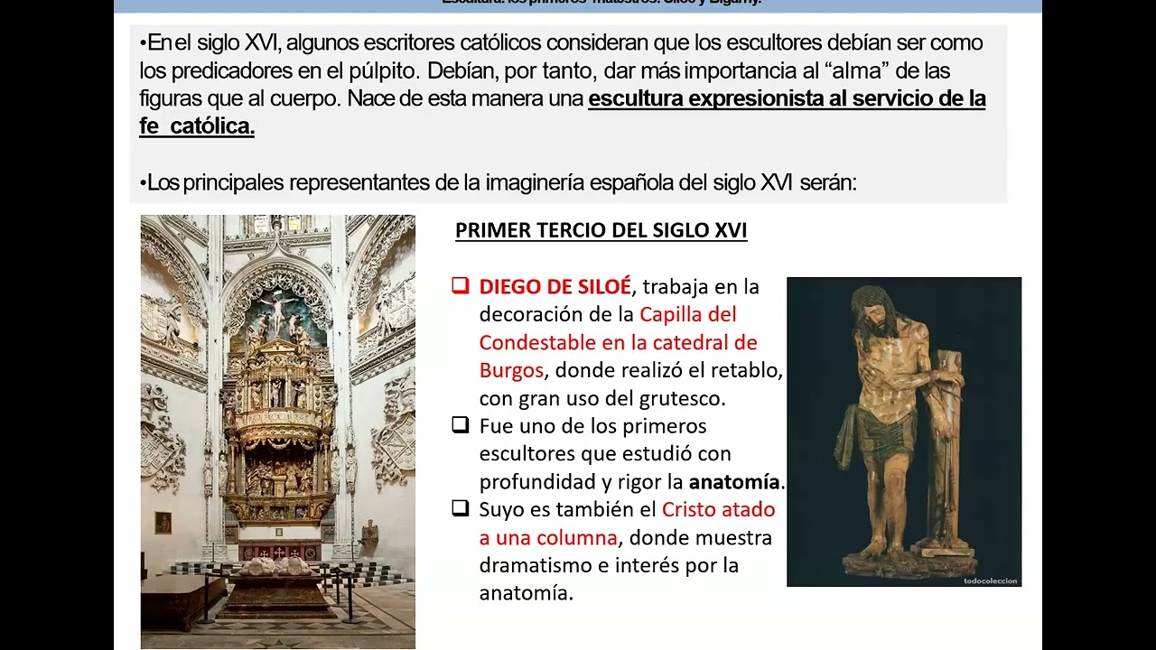 Escultura renacentista española