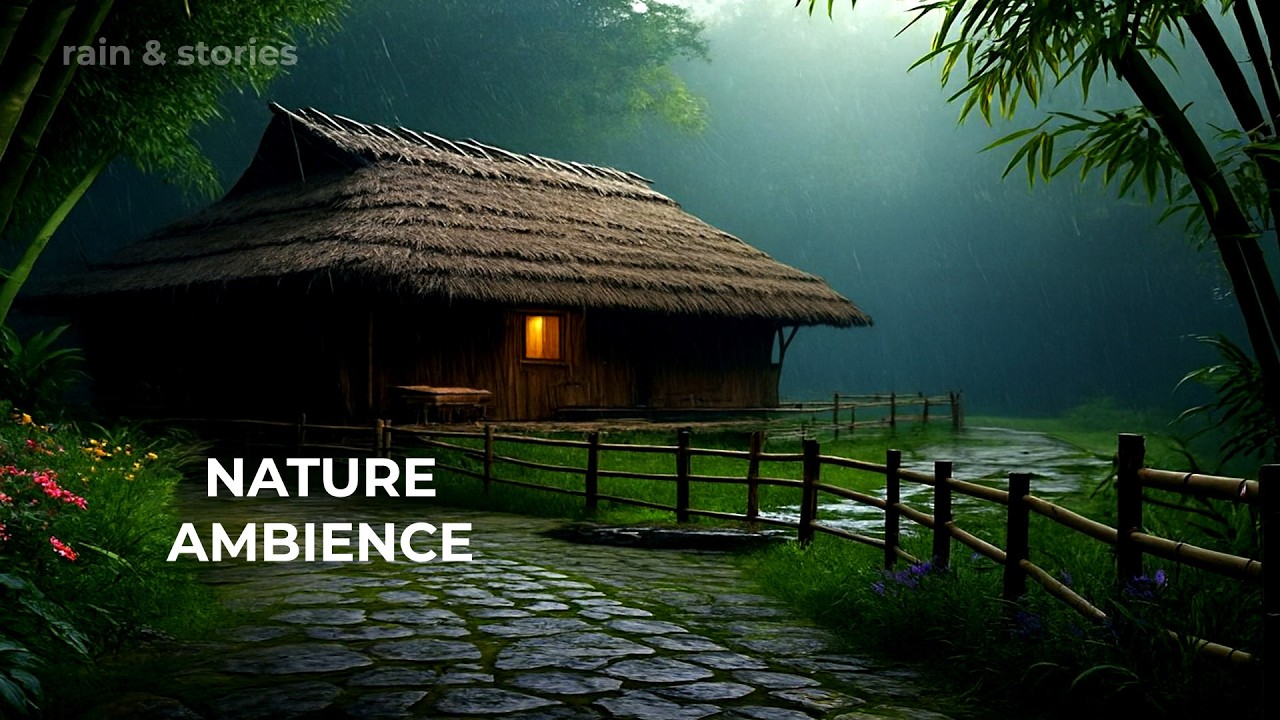 RESTORATIVE NIGHT HEALING AND EMOTIONAL BALANCE RAIN FOR INNER HARMONY RAIN AND STRESS RELIEF RAIN