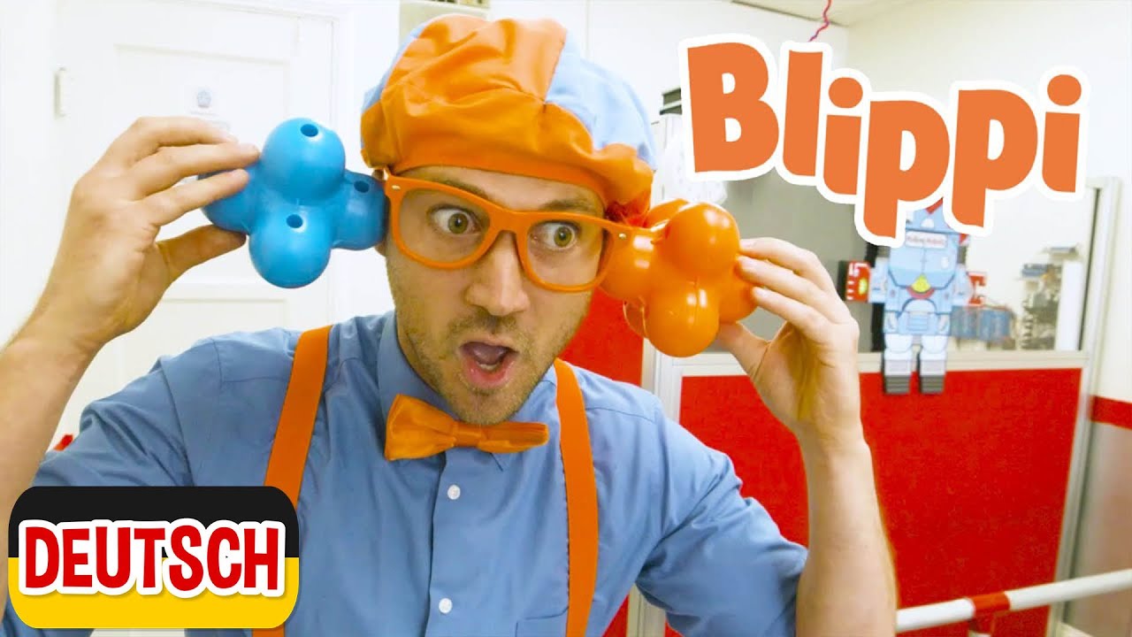 Blippi Deutsch - Die rollenden Roboter | Abenteuer und Videos für Kinder