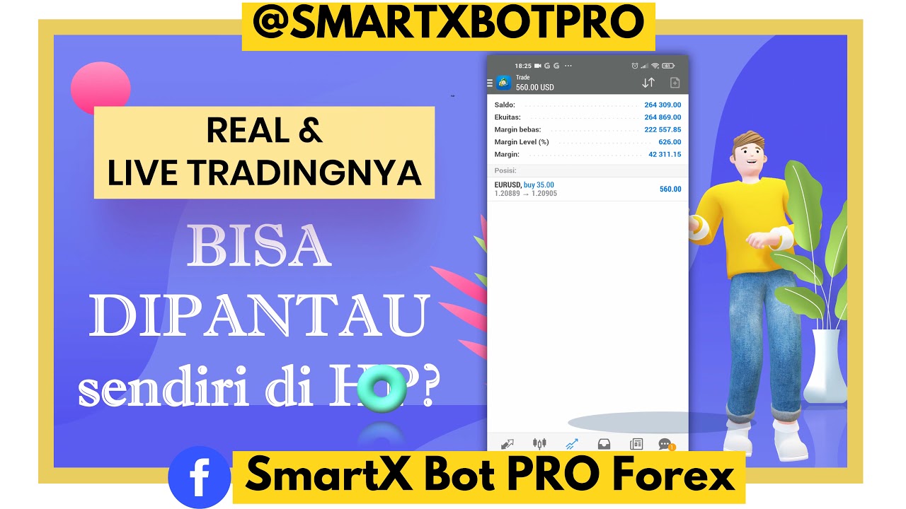 Trading Forex Mudah dengan EA SmartX Bot