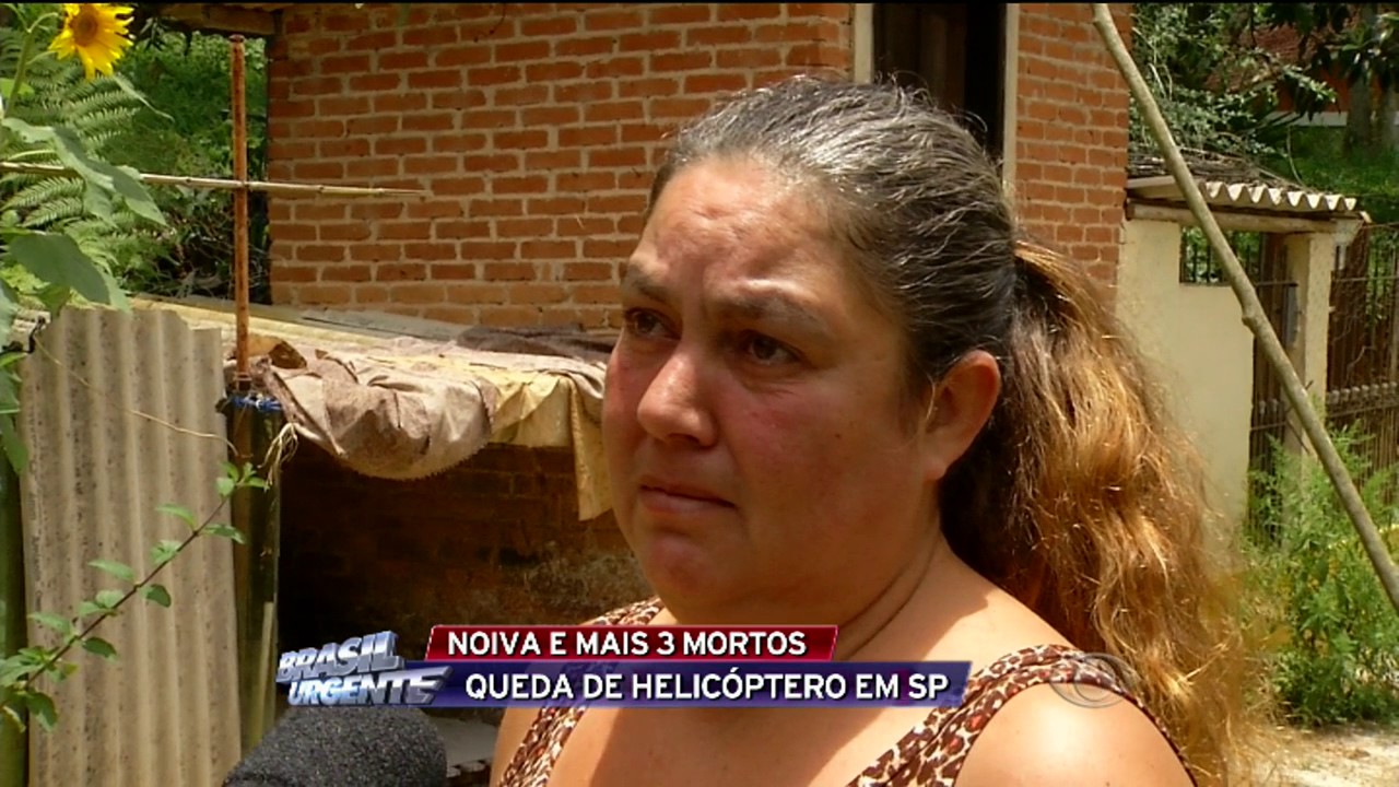 Helicóptero cai matando quatro pessoas em São Paulo
