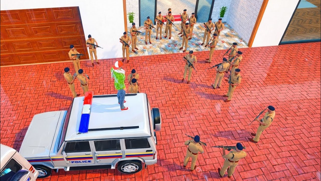 Police in my home 😱الرجل العنكبوت انقاذ باتمان Spider-Man Rescue batman vs iron man vs venom superhe