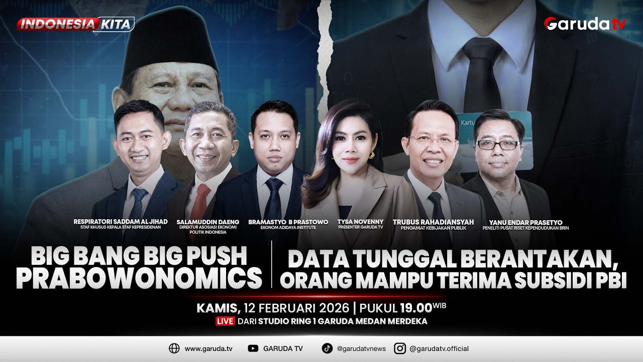 Big Bang Big Push Prabowonomics I INDONESIA KITA