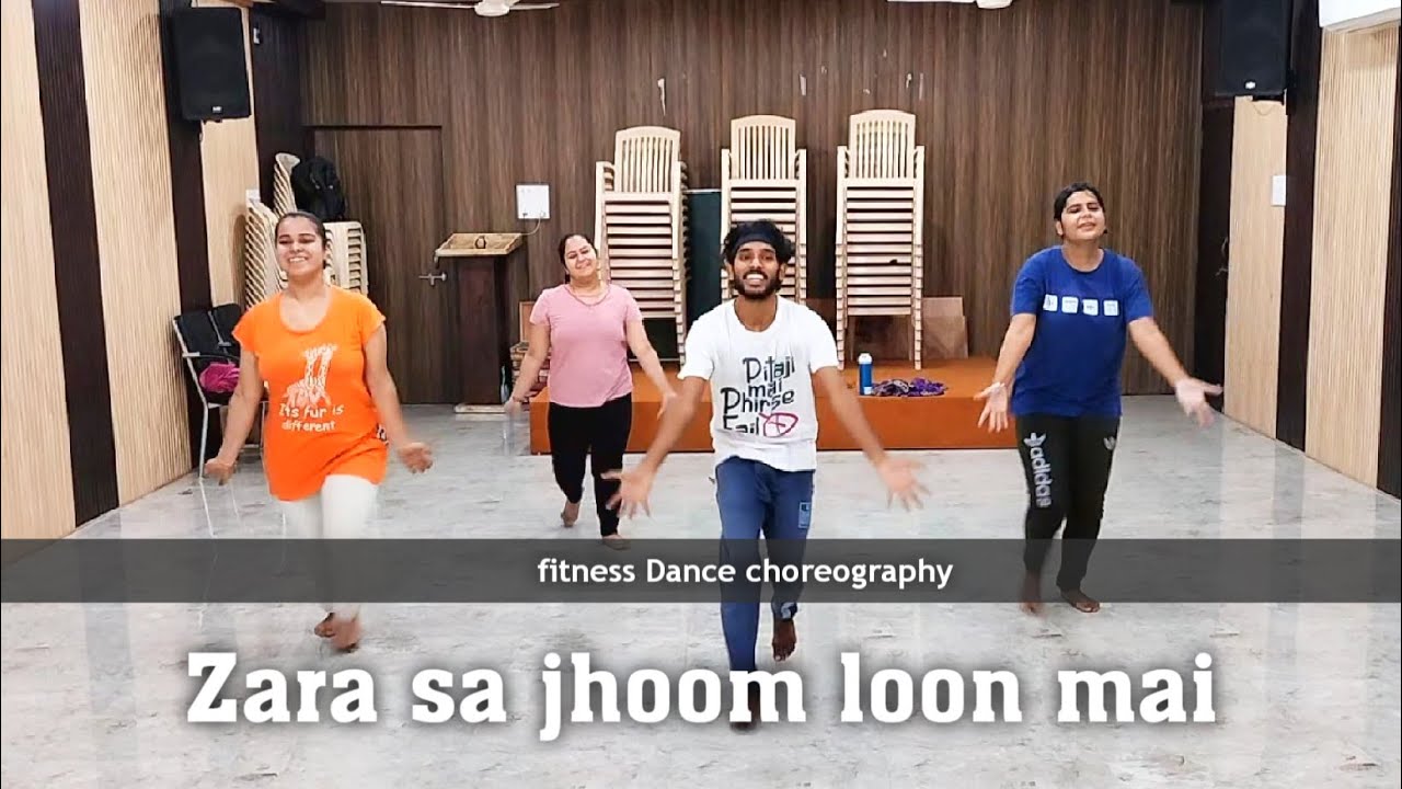 Zara sa jhoom loon main l DDLJ l srk l zumba l fitness Dance choreography l Raj sir #zumba
