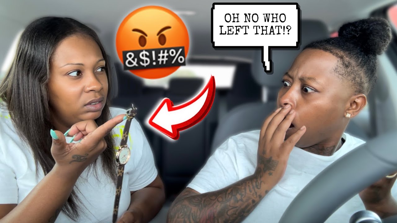 ANOTHER WOMAN LEFT HER WATCH IN THE CAR PRANK ON WIFE!! *GONE WRONG*
