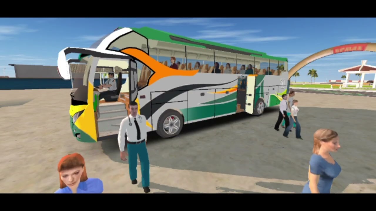 US Highway Bus Driving - City Mode