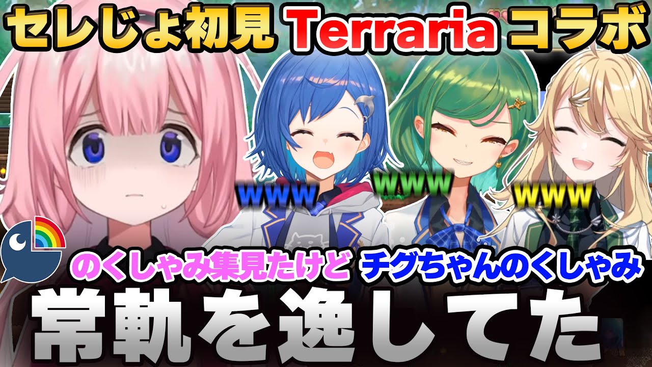 ”咆哮”のようなくしゃみが出てしまう西園チグサに爆笑するセレじょ【にじさんじ切り抜き/東堂コハク/西園チグサ/北小路ヒスイ/周央サンゴ】
